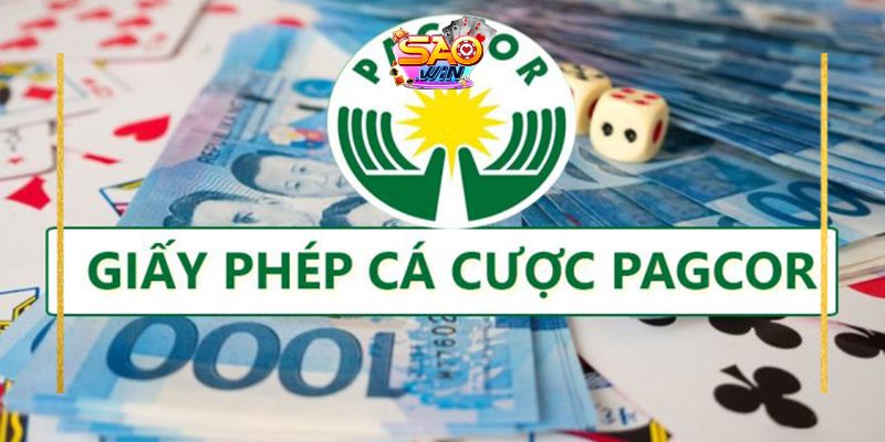 Giấy phép hoạt động hợp pháp từ PAGCOR