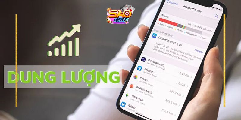Đảm bảo đủ không gian bộ nhớ iPhone